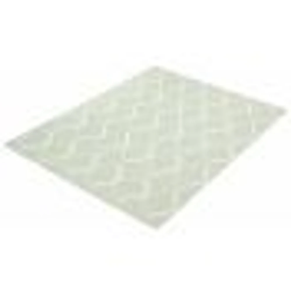 Gardenia Abstract Indoor/ Outdoor Mint Rug