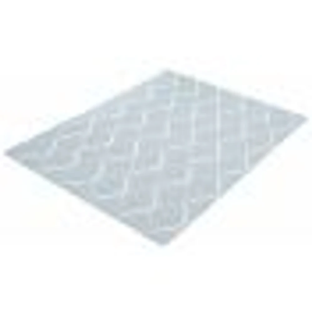 Gardenia Abstract Indoor/ Outdoor Light Blue Rug