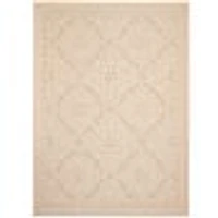 Gardenia Traditional Indoor/ Outdoor Gold Rug