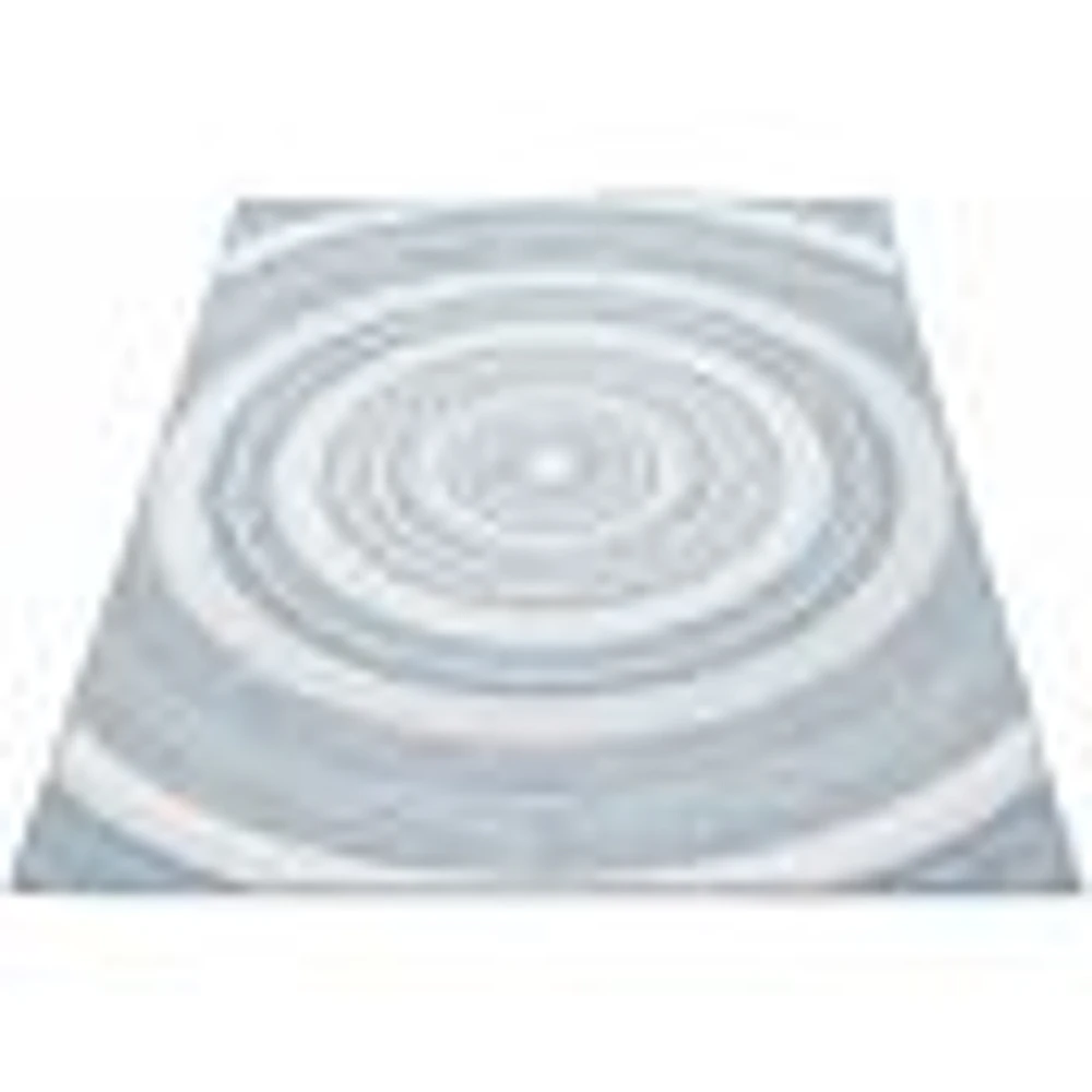 Gardenia Modern Indoor/ Outdoor Blue Rug