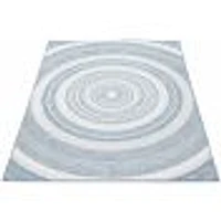 Gardenia Modern Indoor/ Outdoor Blue Rug