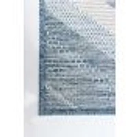 Gardenia Modern Indoor/ Outdoor Blue Rug