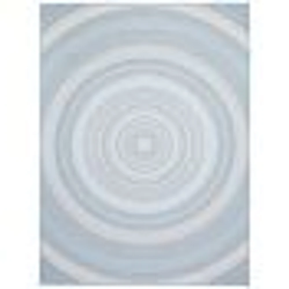 Gardenia Modern Indoor/ Outdoor Light Blue Rug