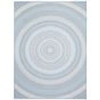 Gardenia Modern Indoor/ Outdoor Light Blue Rug