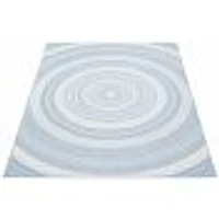 Gardenia Modern Indoor/ Outdoor Light Blue Rug