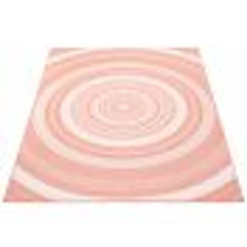 Gardenia Modern Indoor/ Outdoor Coral Rug
