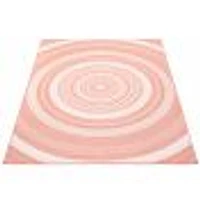Gardenia Modern Indoor/ Outdoor Coral Rug
