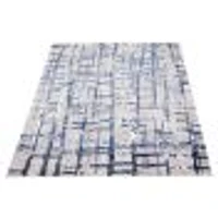 Tapis Arianna bleu foncé