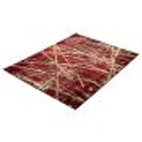 Tapis Daphne rouge