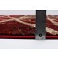 Tapis Daphne rouge