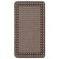 Nagano Indoor/ Outdoor Chocolate Rug