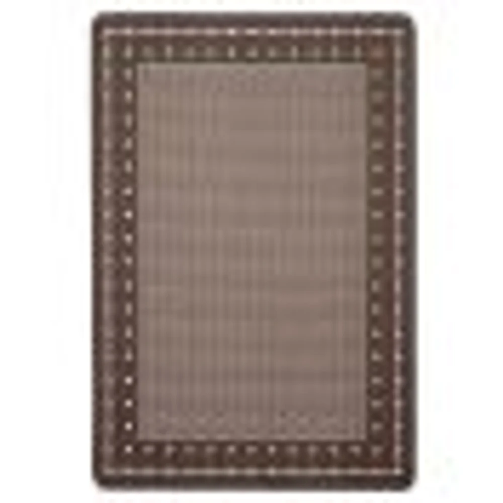 Nagano Indoor/ Outdoor Chocolate Rug