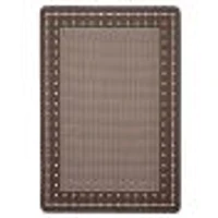 Nagano Indoor/ Outdoor Chocolate Rug