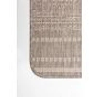 Aten Indoor/ Outdoor Taupe Rug