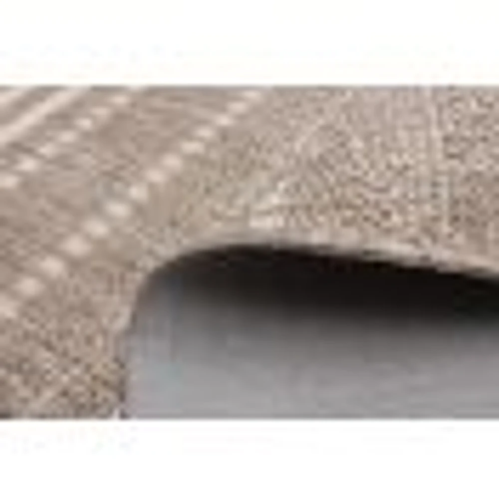 Aten Indoor/ Outdoor Taupe Rug