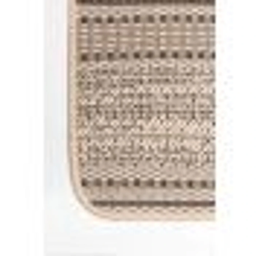 Aten Indoor/ Outdoor Tan Rug