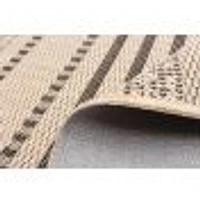 Aten Indoor/ Outdoor Tan Rug