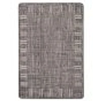 Ra Indoor/ Outdoor Black Rug