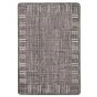 Ra Indoor/ Outdoor Black Rug