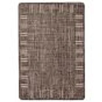 Ra Indoor/ Outdoor Chocolate Rug