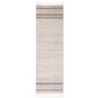 Kybella Coastal Ivory/Grey Bohemian Area Rug