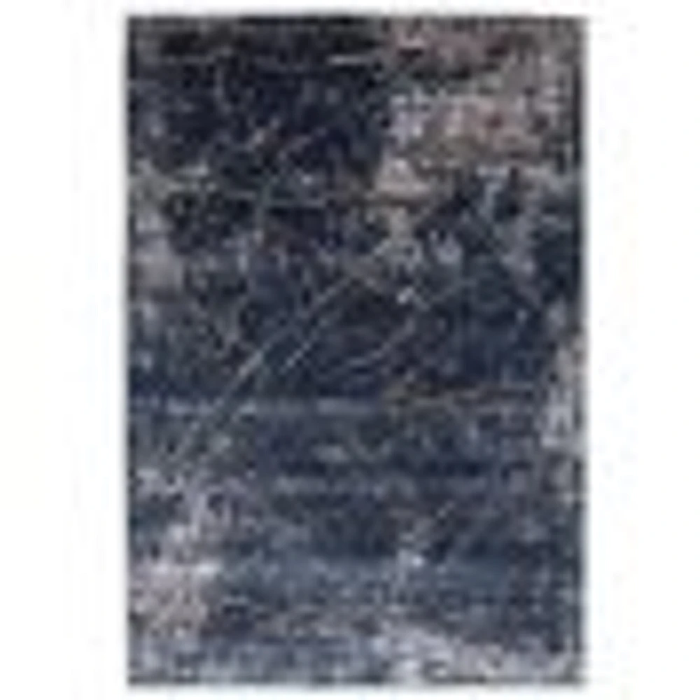 Marble tapis contemporain minuit