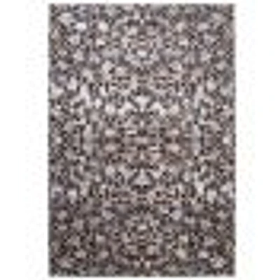 Cheetah tapis contemporain ivoire