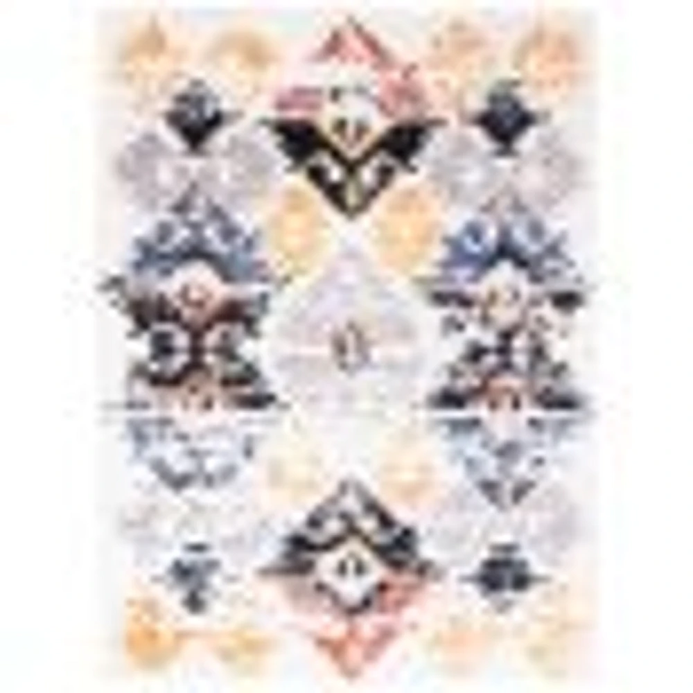 Morocco Kashkuli White Bohemian Area Rug