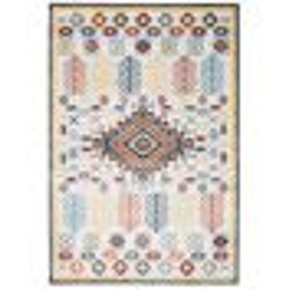 Aqua Gypsy Contemporary Area Rug
