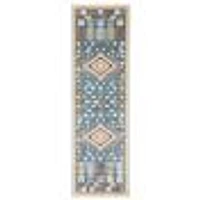 Aqua Gypsy Contemporary Area Rug