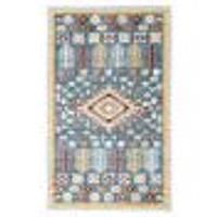 Aqua Gypsy Contemporary Area Rug