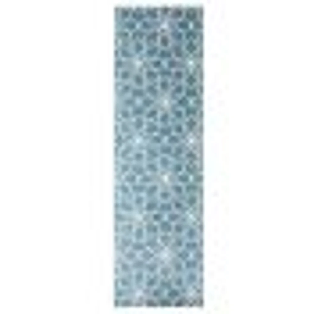 Aqua Terali Contemporary Area Rug