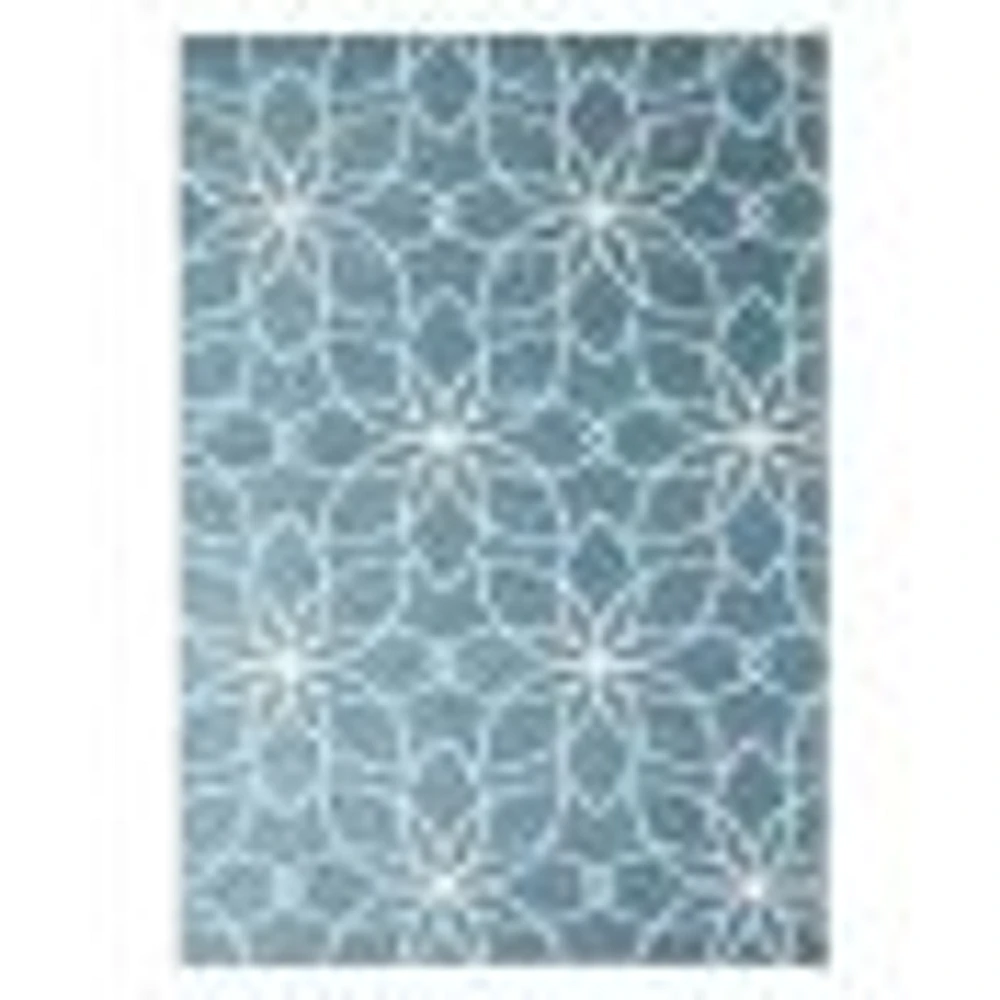 Aqua Terali Contemporary Area Rug