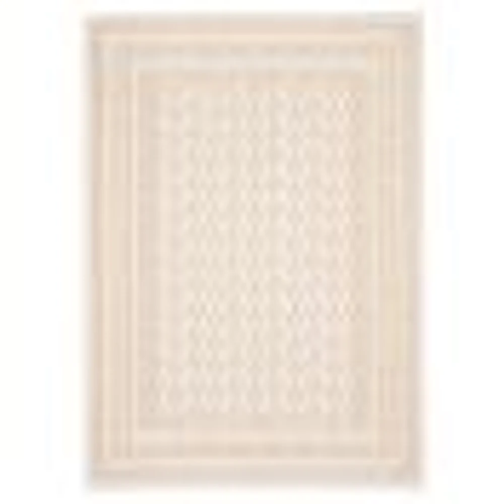 Francesca Contemporary Taupe Area Rug