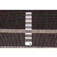 Tapis « Sisal » - Noir et Gris