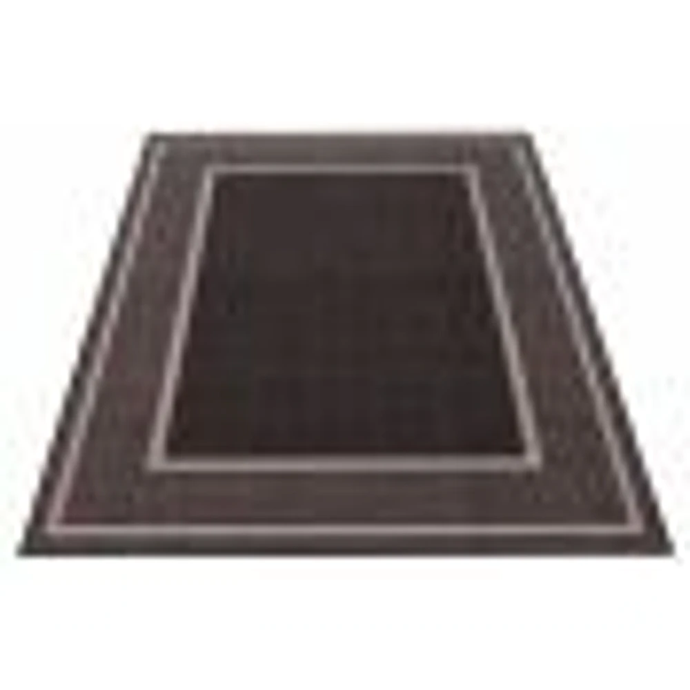 Tapis « Sisal » - Noir et Gris