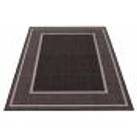 Tapis « Sisal » - Noir et Gris