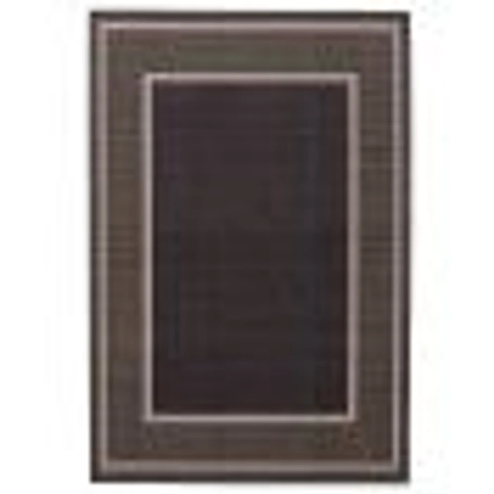 Tapis « Sisal » - Noir et Gris