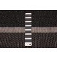 Tapis « Sisal » - Noir et Gris