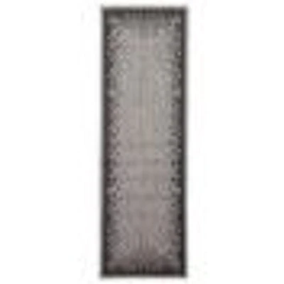 Edge Contemporary Grey Area Rug