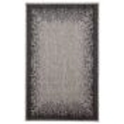 Edge Contemporary Grey Area Rug