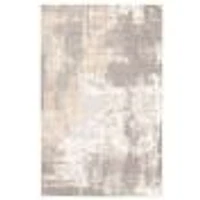 Tapis gris contemporain  « Emory »