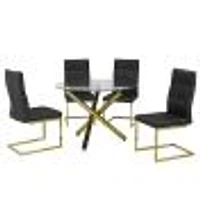 Fresno 5-Piece Dining Set