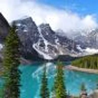 Moraine Lake Wallpaper Mural