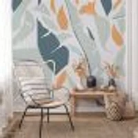 Abstract Jungle Mix Wallpaper Mural