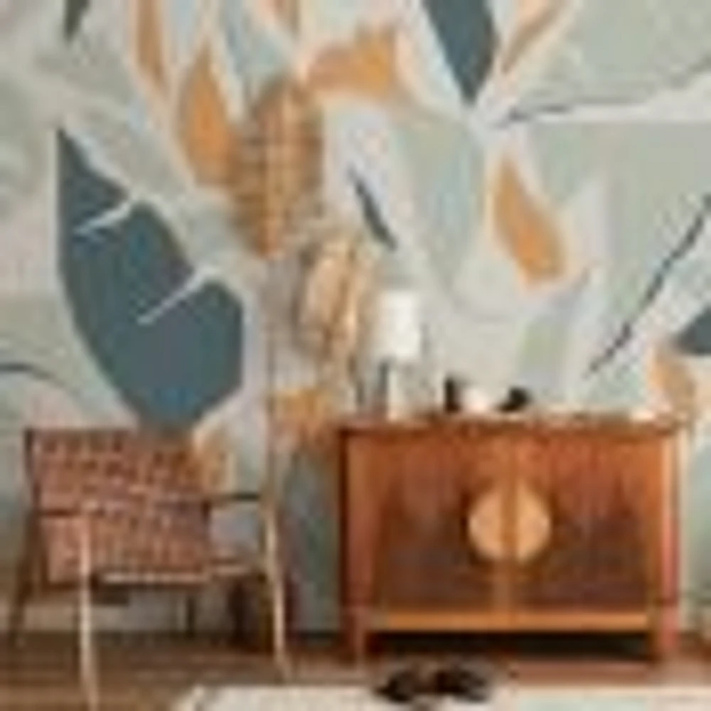 Abstract Jungle Mix Wallpaper Mural