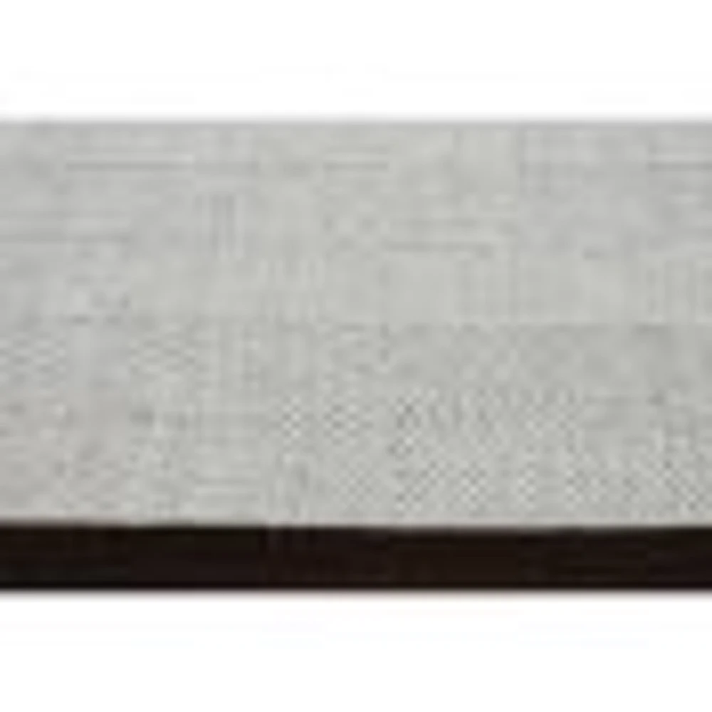 Malur Ivory and Silver Rug