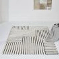 Arctica Off-White and Black Indoor Rug