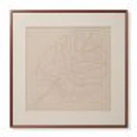 Loloi Monstera Natural and Beige Wall Art