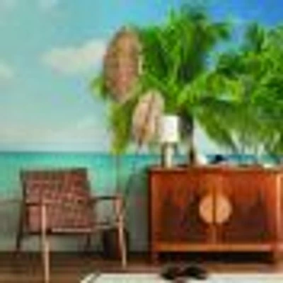 Beach the Caribbean Wallpaper Mural